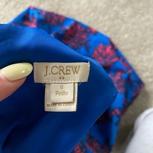 J Crew floral dress